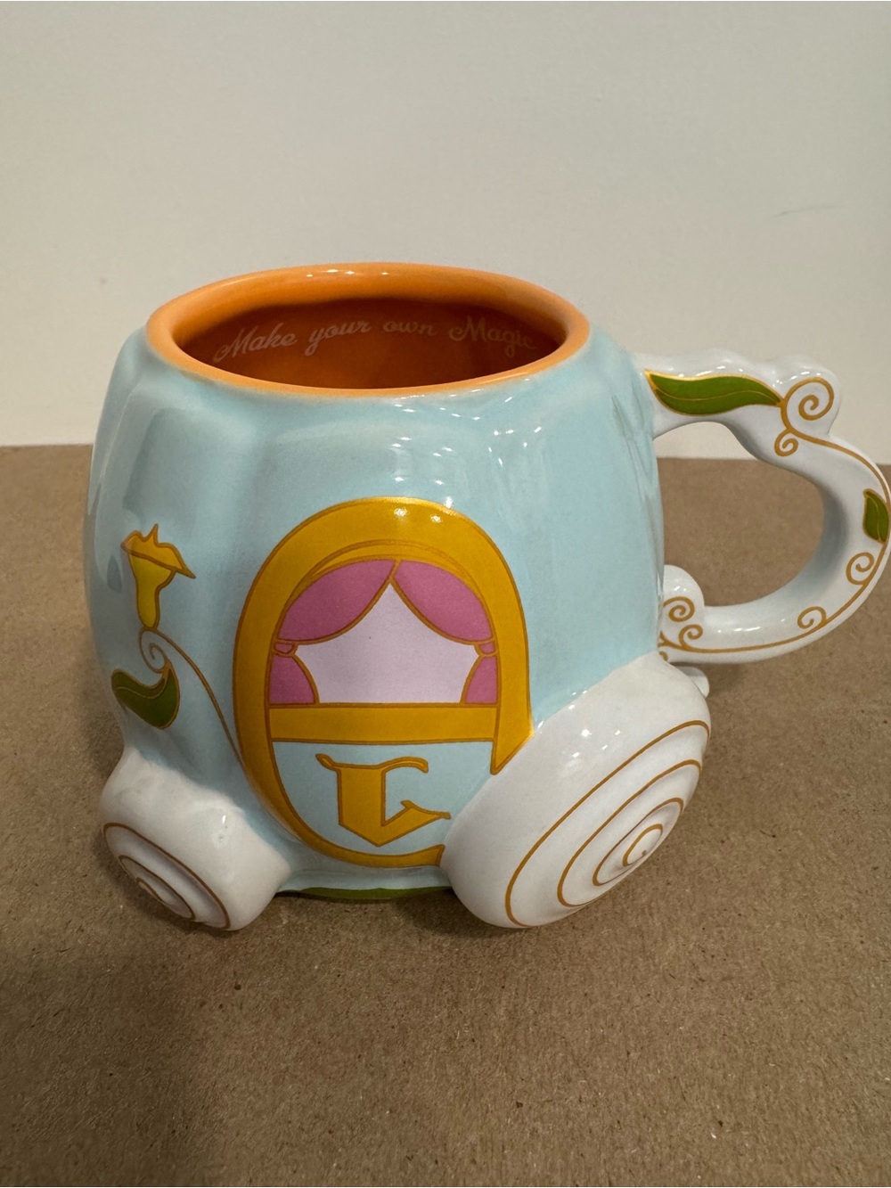 Disney Park Cinderella Carriage Ceramic Mug - Picture 2 of 7